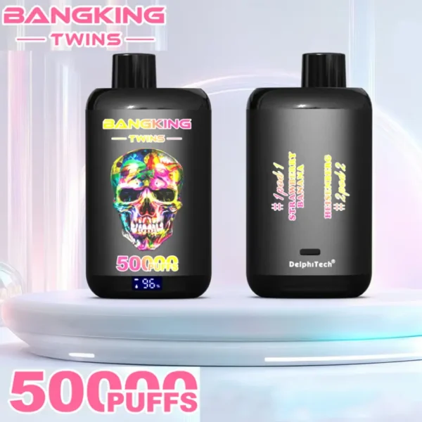 Vaper 2 in 1 Bang King Twins 50000 Tiri Vape Usa e Getta Spedizione Gratuita