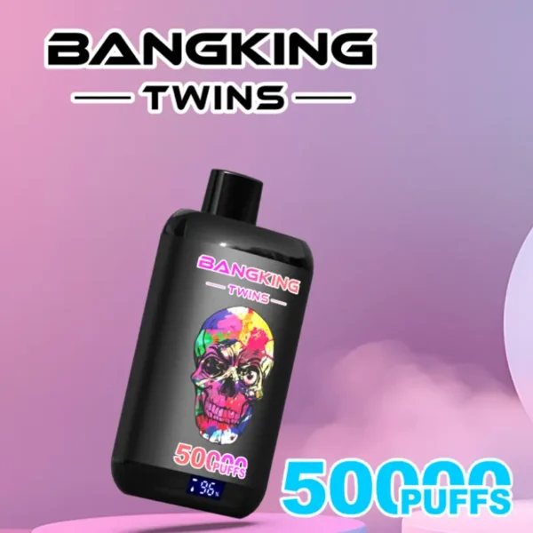 Vaper 2 in 1 Bang King Twins 50000 Tiri Vape Usa e Getta Spedizione Gratuita
