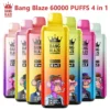 Bang Blaze 60k Puffs Vape Monouso 4 in 1 60000 Tiri Spedizione Gratuita da Magazzino UE