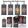 Bang King 30k Puffs Crystal Vape 30000 Monouso Spedizione Gratuita