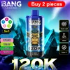 Bang Legend 120000 Puffs Vape al dettaglio 5 in 1 Acquista 2 pezzi Ordine di campione