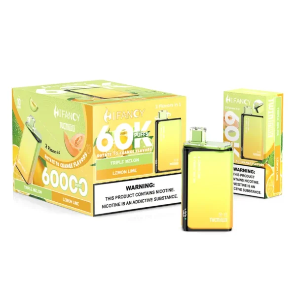 Hifancy 60000 Puffs Sigaretta Elettronica Usa e Getta 2-in-1 Twin Max Spedizione Gratuita dal Magazzino UE 12 Hifancy 60000 Puffs Sigaretta Elettronica Usa e Getta 2-in-1 Twin Max – Spedizione Gratuita dal Magazzino UE