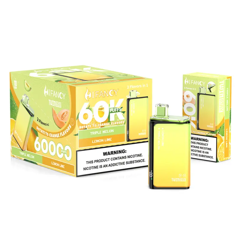 Hifancy 60000 Puffs Sigaretta Elettronica Usa e Getta 2-in-1 Twin Max Spedizione Gratuita dal Magazzino UE 6 Hifancy 60000 Puffs Sigaretta Elettronica Usa e Getta 2-in-1 Twin Max – Spedizione Gratuita dal Magazzino UE