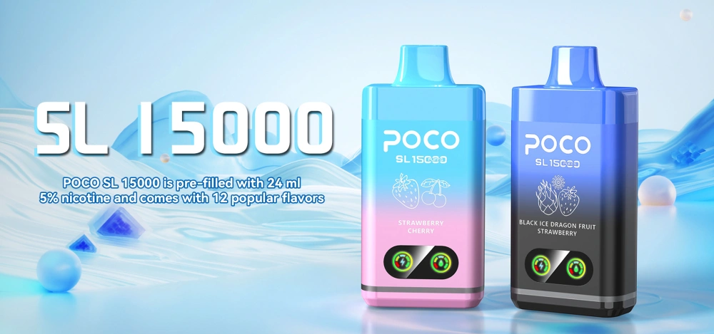 POCO SL 15000 Puffs Vape Usa e Getta All Ingrosso Spedizione Gratuita Magazzino UE 16 POCO SL 15000 Puffs Vape Usa e Getta All Ingrosso Spedizione Gratuita Magazzino UE