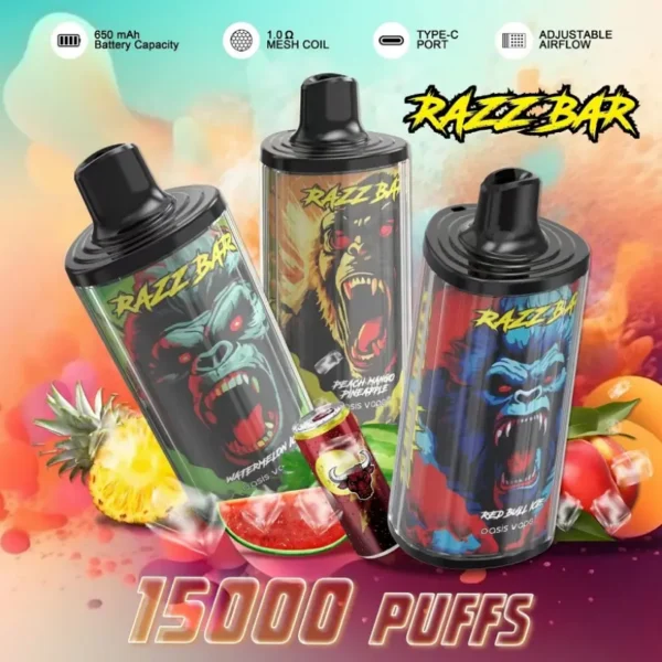 Razz Bar 15000 Puffs Vape Monouso All Ingrosso Spedizione Gratuita Magazzino UE 8 Razz Bar 15000 Puffs Vape Monouso All Ingrosso Spedizione Gratuita Magazzino UE