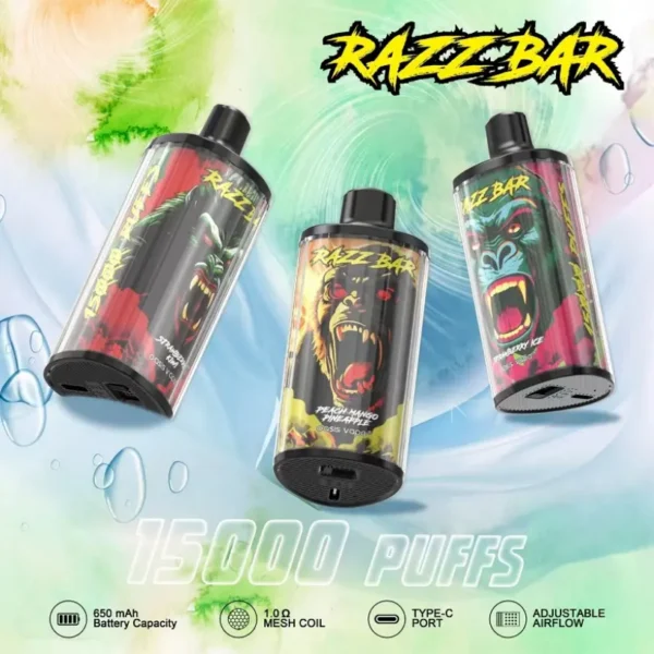 Razz Bar 15000 Puffs Vape Monouso All Ingrosso Spedizione Gratuita Magazzino UE 13 Razz Bar 15000 Puffs Vape Monouso All Ingrosso Spedizione Gratuita Magazzino UE