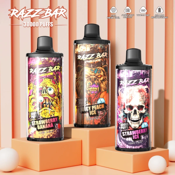 Razz Bar 30000 Tiri Vape Monouso All Ingrosso Cristallo Spedizione Gratuita Magazzino UE 3 Razz Bar 30000 Tiri Vape Monouso All Ingrosso Cristallo Spedizione Gratuita Magazzino UE