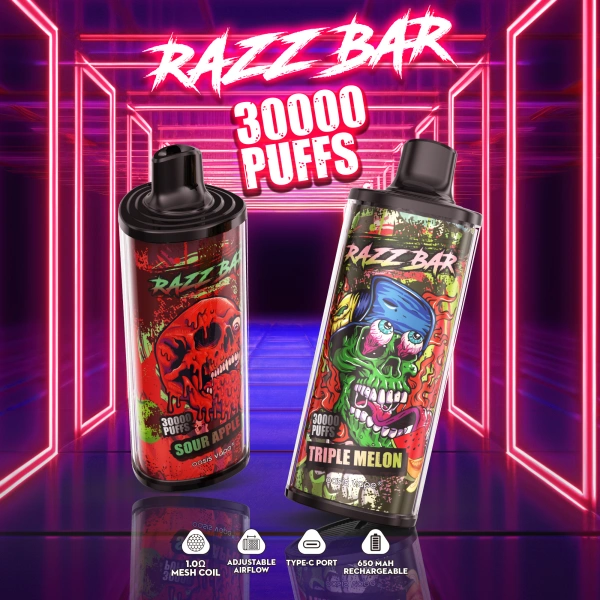 Razz Bar 30000 Tiri Vape Monouso All Ingrosso Cristallo Spedizione Gratuita Magazzino UE 4 Razz Bar 30000 Tiri Vape Monouso All Ingrosso Cristallo Spedizione Gratuita Magazzino UE