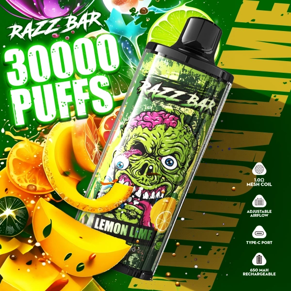 Razz Bar 30000 Tiri Vape Monouso All Ingrosso Cristallo Spedizione Gratuita Magazzino UE 5 Razz Bar 30000 Tiri Vape Monouso All Ingrosso Cristallo Spedizione Gratuita Magazzino UE