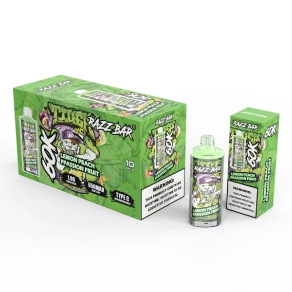 Razz Bar 60000 Tiri Sigaretta Elettronica Usa e Getta 60K Design Crystal Ricaricabile Magazzino UE