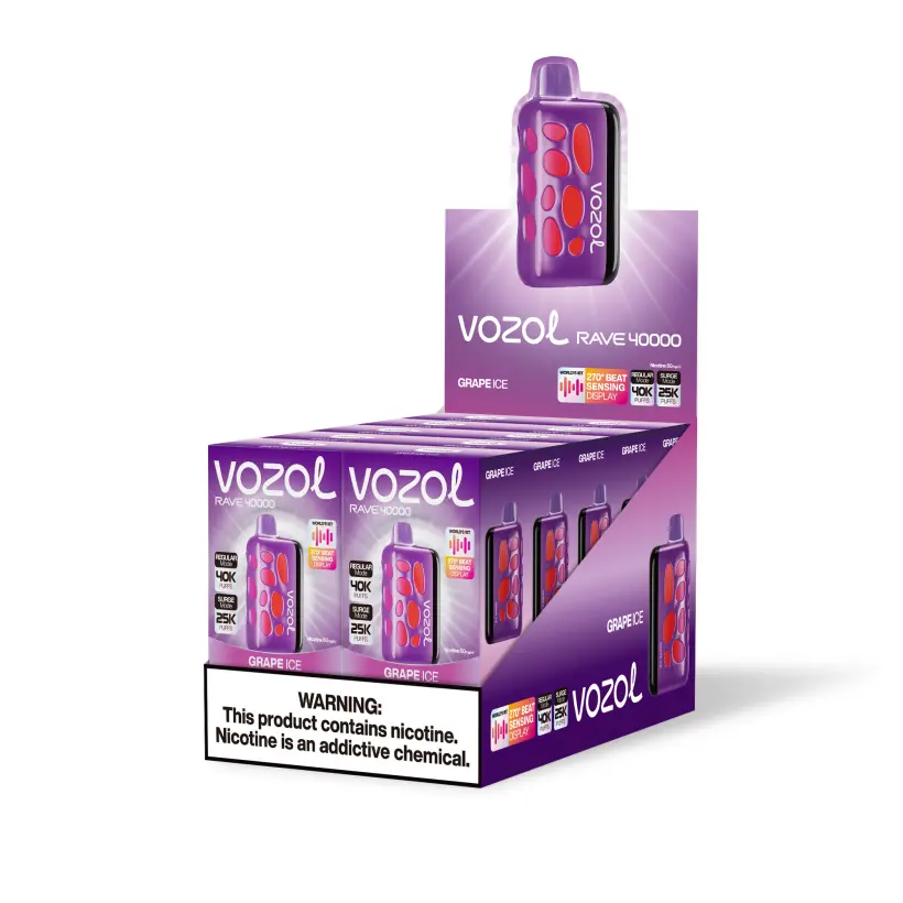 Vozol Rave 40000 Puffs Sigaretta Elettronica Usa e Getta 40K con Doppia Modalità di Potenza Spedizione Gratuita dal Magazzino UE 7 Vozol Rave 40000 Puffs Sigaretta Elettronica Usa e Getta 40K con Doppia Modalità di Potenza – Spedizione Gratuita dal Magazzino UE
