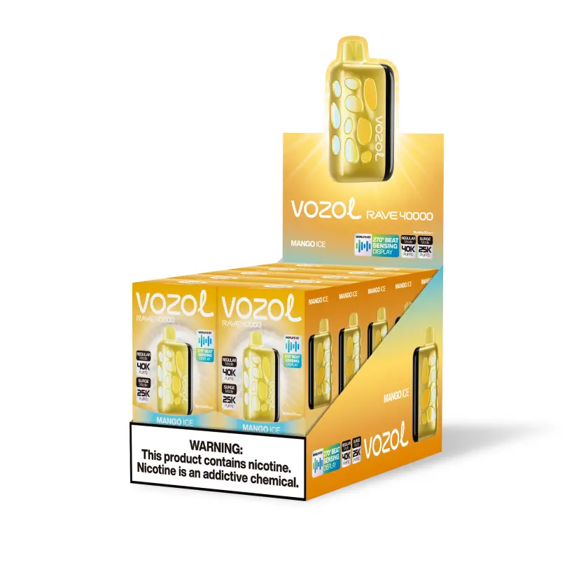 Vozol Rave 40000 Puffs Sigaretta Elettronica Usa e Getta 40K con Doppia Modalità di Potenza Spedizione Gratuita dal Magazzino UE 6 Vozol Rave 40000 Puffs Sigaretta Elettronica Usa e Getta 40K con Doppia Modalità di Potenza – Spedizione Gratuita dal Magazzino UE