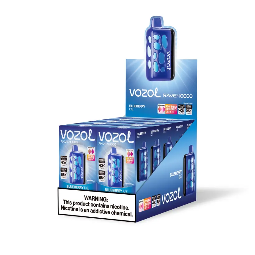 Vozol Rave 40000 Puffs Sigaretta Elettronica Usa e Getta 40K con Doppia Modalità di Potenza Spedizione Gratuita dal Magazzino UE 4 Vozol Rave 40000 Puffs Sigaretta Elettronica Usa e Getta 40K con Doppia Modalità di Potenza – Spedizione Gratuita dal Magazzino UE