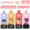 Airmez 120000 Puffs Vape Monouso 4 in 1 con Spedizione Gratuita dal Magazzino UE