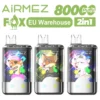 Airmez 80000 Puff Vape Monouso 2 in 1 con Spedizione Gratuita dal Magazzino UE