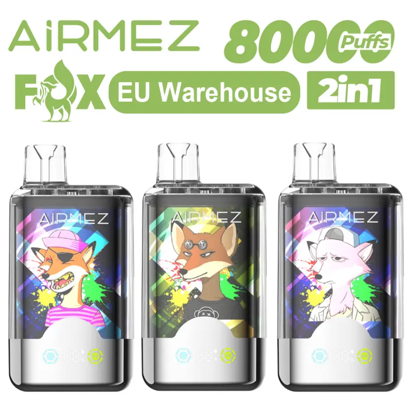 Airmez 80000 Puff Vape Monouso 2 in 1 con Spedizione Gratuita dal Magazzino UE 1 Airmez 80000 Puff Vape Monouso 2 in 1 con Spedizione Gratuita dal Magazzino UE