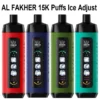 Al Fakher 15K Tiri Regolabile Ghiaccio Vape Monouso 15000 Spedizione Gratuita