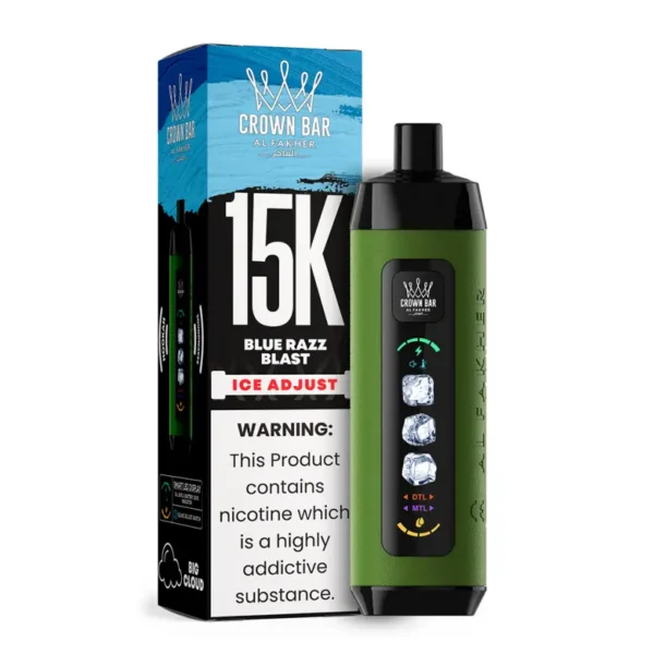 Al Fakher 15K Tiri Regolabile Ghiaccio Vape Monouso 15000 Spedizione Gratuita