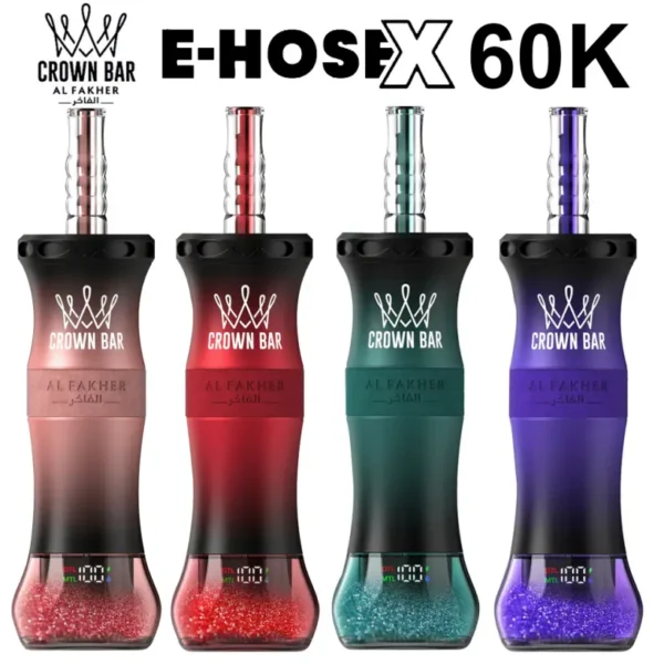 Al Fakher 60K Tiri E Hose X Shisha Vape Monouso 60000 Spedizione Gratuita