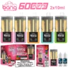 Bang 60000 Tiri 60k 2 in 1 Ricaricabile Cristallo Monouso Vape 2 x 10 ml E-Liquid