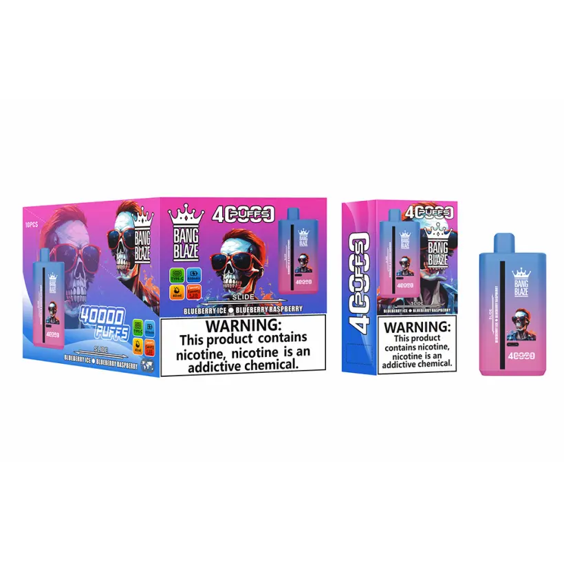 Bang Blaze 40k Tiri 40000 Vape Monouso Spedizione Gratuita Magazzino UE 8 Bang Blaze 40k Tiri 40000 Vape Monouso Spedizione Gratuita Magazzino UE