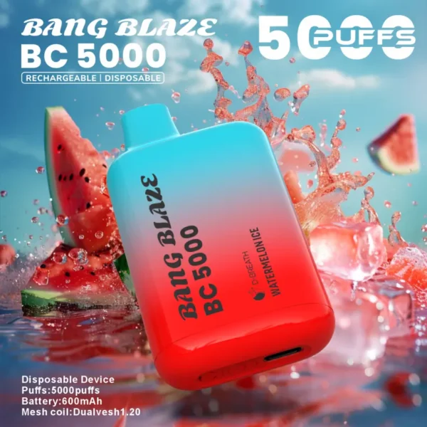 Bang Blaze BC5000 Tiri Vape Monouso Economico Allingrosso Spedizione Gratuita
