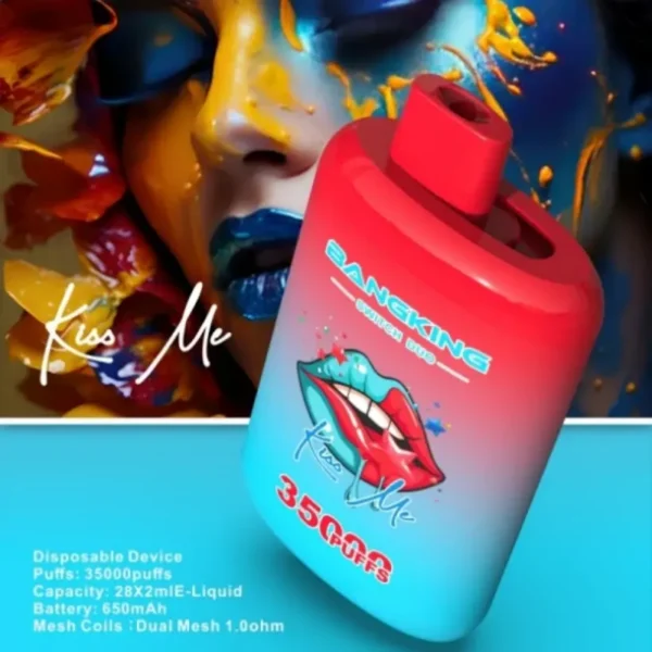 Bang King 35000 puff Swith Duo svapo monouso 2 in 1 doppio gusto 35k magazzino UE