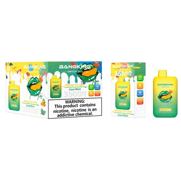 Bang King 35000 puff Swith Duo svapo monouso 2 in 1 doppio gusto 35k magazzino UE