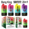 Bang King 50k Puffs 2 in 1 Vape Pen Usa e Getta 50000 Spedizione Gratuita