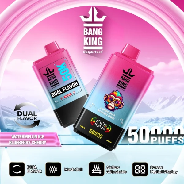 Bang King 50k Puffs 2 in 1 Vape Pen Usa e Getta 50000 Spedizione Gratuita 14 Bang King 50k Puffs 2 in 1 Vape Pen Usa e Getta 50000 Spedizione Gratuita
