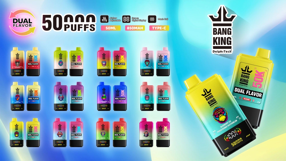 Bang King 50k Puffs 2 in 1 Vape Pen Usa e Getta 50000 Spedizione Gratuita 16 Bang King 50k Puffs 2 in 1 Vape Pen Usa e Getta 50000 Spedizione Gratuita