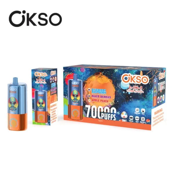 EU Vape OKSO 70000 Puff 70K Vape 3 in 1 Vendita all’Ingrosso Spedizione Gratuita 14 EU Vape OKSO 70000 Puff 70K Vape 3 in 1 Vendita all’Ingrosso Spedizione Gratuita
