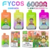 FYCOS 60K Puffs Vape Usa e Getta 60000 2 in 1 Doppio Aroma Spedizione Gratuita