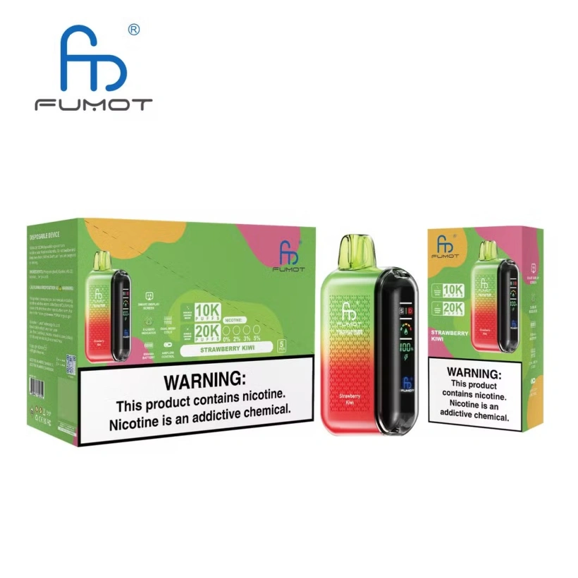 Fumot 20000 Puff 20K Vape Monouso Torando Spedizione Gratuita Magazzino UE 5 Fumot 20000 Puff 20K Vape Monouso Torando Spedizione Gratuita Magazzino UE