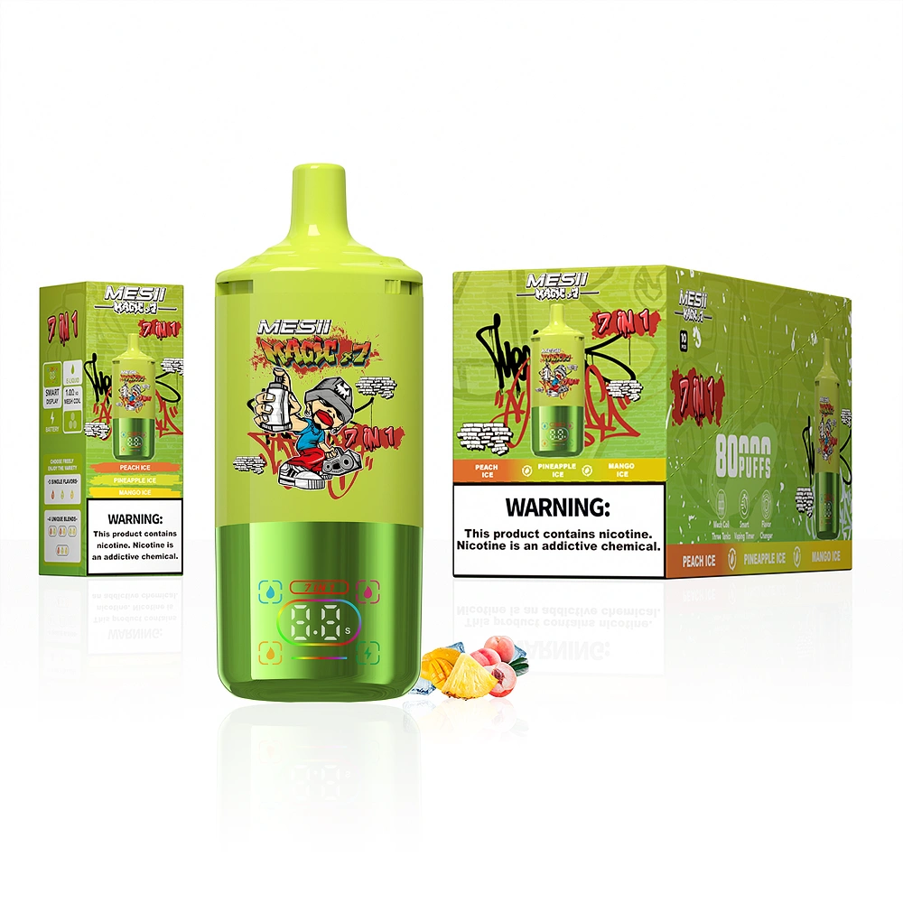 Mesii 80k Tiri Magic 7 in 1 Vape Usa e Getta Ricaricabile 80000 Spedizione Gratuita