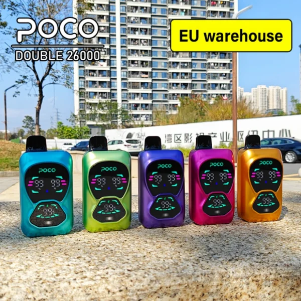 POCO DB 26000 Tiri Sigaretta Elettronica Monouso 26K Puffs Spedizione Gratuita Magazzino UE