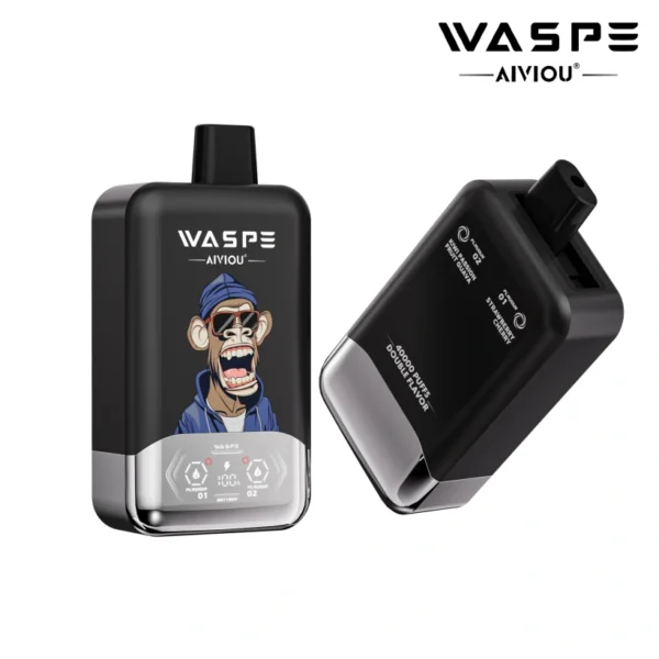 Puff 40k EU WASPE 40000 Tiri Doppio Gusto 2 in 1 Vape Usa e Getta Spedizione Gratuita