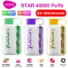 Vape EU Vozol Star 40000 Puffs 40k Sigaretta Elettronica Usa e Getta Spedizione Gratuita