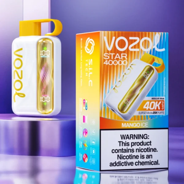 Vape EU Vozol Star 40000 Puffs 40k Sigaretta Elettronica Usa e Getta Spedizione Gratuita
