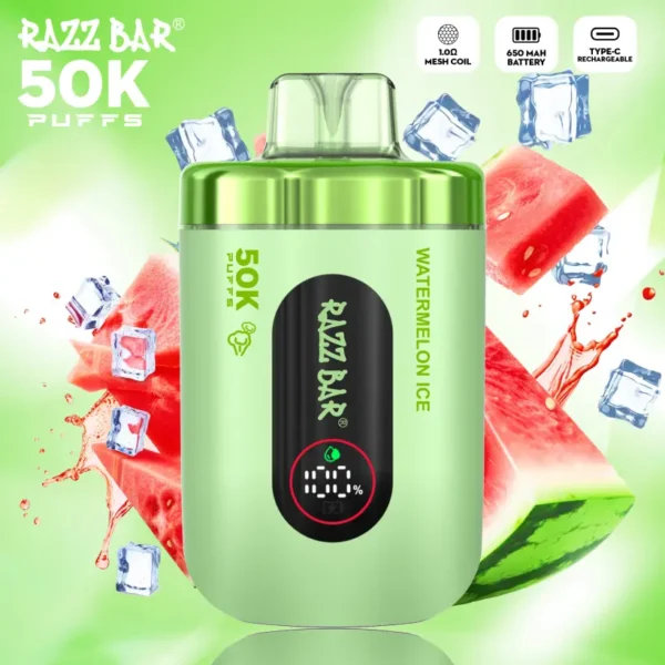 Razz Bar 50000 Tiri Sigaretta Elettronica Ricaricabile Monouso Ingrosso Spedizione Gratuita