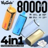 Vapsolo 80k Tiri Quads 4 in 1 Miglior Vape Usa e Getta 80000 Spedizione Gratuita