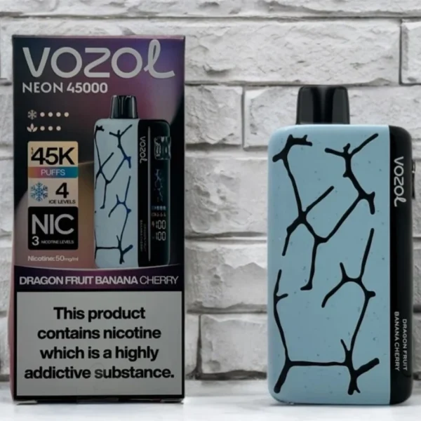 Vozol Neon 45000 Puff 45K Vape Monouso con Controllo Ice Magazzino UE