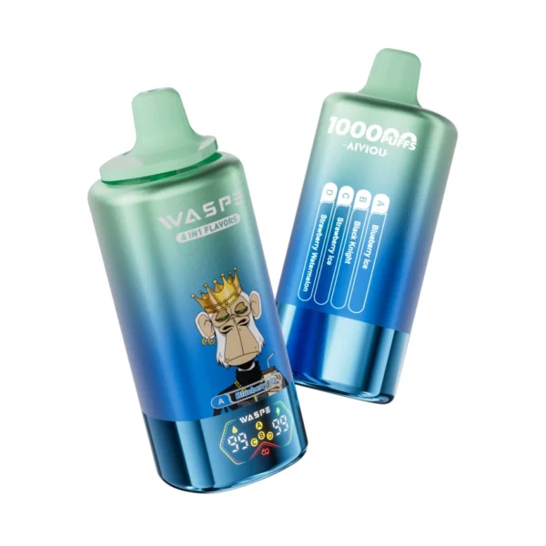 WASPE 100000 Tiri Sigaretta Elettronica Monouso AIVIOU 4 in 1 Spedizione Gratuita Magazzino UE