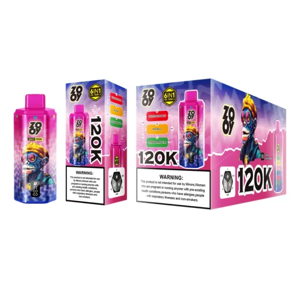 ZOOY 120K Puffs Disposable Vape 6 in 1 120000 Puff Spedizione Gratuita 15 ZOOY 120K Puffs Disposable Vape 6 in 1 120000 Puff Spedizione Gratuita