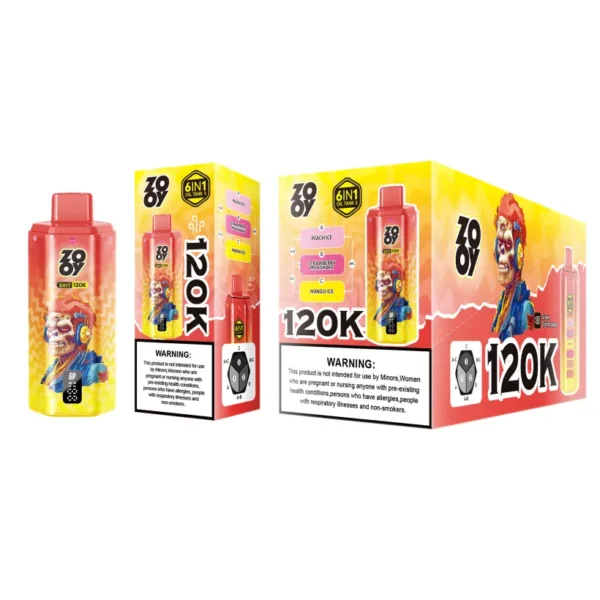 ZOOY 120K Puffs Disposable Vape 6 in 1 120000 Puff Spedizione Gratuita 14 ZOOY 120K Puffs Disposable Vape 6 in 1 120000 Puff Spedizione Gratuita