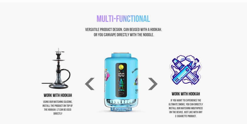 ATVS 120K Tiri Shisha Vape Usa e Getta 120000 Spedizione Gratuita Magazzino Cina