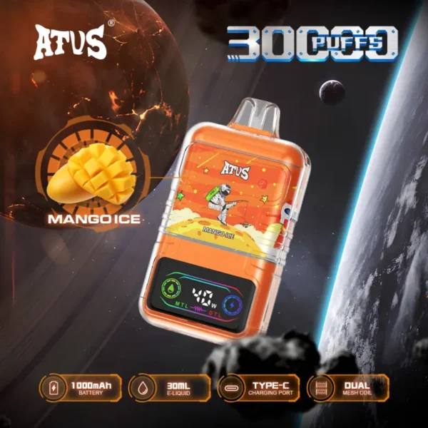 ATVS 30K Puffs 30000 Miglior Vape Monouso Vendita all’Ingrosso Spedizione Gratuita