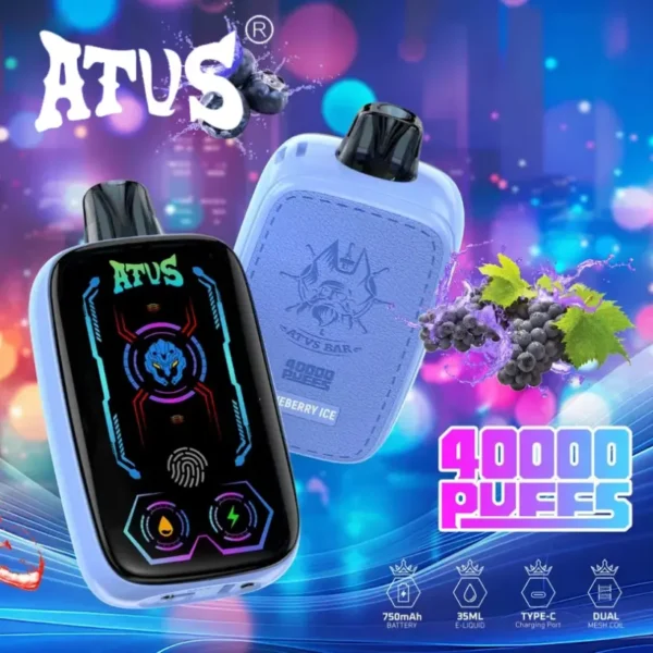 ATVS 40000 Puffs 40k Miglior Vape Monouso Vendita all’Ingrosso Spedizione Gratuita