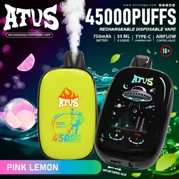 ATVS 45000 Puffs 45k Vape Monouso Ricaricabile Spedizione Gratuita 14 ATVS 45000 Puffs 45k Vape Monouso Ricaricabile Spedizione Gratuita