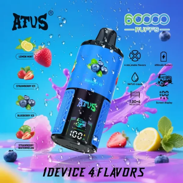 ATVS 60000 Puffs 60k 4 in 1 Miglior Vape Monouso all’Ingrosso Spedizione Gratuita 14 ATVS 60000 Puffs 60k 4 in 1 Miglior Vape Monouso all’Ingrosso Spedizione Gratuita